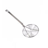 Thunder Group SLSKS007  7" x 20" Nickel-Plated Spiral Wire Skimmer