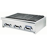 Turbo Air TARB-36 6-Burners Countertop Gas Radiance Charbroiler