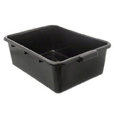 Thunder Group PLBT007B  20 1/2'' x15 1/2''x 7 Plastic Black  Storage Box