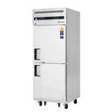 Everest Refrigeration ESRFH2 one-section Reach-In Refrigerator/Freezer Combo
