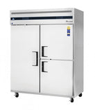 Everest Refrigeration ESWQ3 Reach-In Refrigerator/Freezer Combo