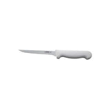 Winco KWH-4 6" Narrow Boning Knife  Straight  Blade with Easy Grip Plastic Handle - Champs Restaurant Supply | Wholesale Restaurant Equipment and Supplies