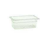 Thunder Group PLPA8144 Quarter Size 4" Deep Polycarbonate Food Pan - Champs Restaurant Supply | Wholesale Restaurant Equipment and Supplies