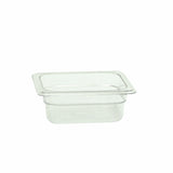 Thunder Group PLPA8162 Sixth Size 2 1/2" Deep Polycarbonate Food Pan - Champs Restaurant Supply | Wholesale Restaurant Equipment and Supplies
