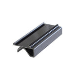 Thunder Group PLSL113BK 3" Snap-Under Plastic Shelf Label, Black, Pack Of 4 - Champs Restaurant Supply | Wholesale Restaurant Equipment and Supplies
