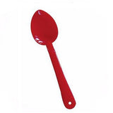 Thunder Group PLSS111RD 11" Red Polycarbonate Solid Serving Spoon