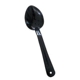 Thunder Group PLSS111BK 11" Black Polycarbonate Solid Serving Spoon - Champs Restaurant Supply | Wholesale Restaurant Equipment and Supplies