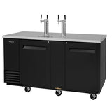 Turbo Air TBD-3SBD-N 69" Double Door Underbar Beer Dispenser