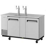 Turbo Air TBD-3SDD-N 69" Double Door Stainless Steel Underbar Beer Dispenser