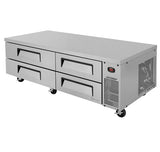 Turbo Air TCBE-72SDR-N 72" Four Drawers Refrigerated Chef Base