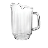 Thunder Group PLWP032CL 32 Oz Three Spout Polycarbonate Water Pitcher - Champs Restaurant Supply | Wholesale Restaurant Equipment and Supplies
