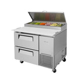 Turbo Air TPR-44SD-D2-N 44" Double Drawer Pizza Prep Table
