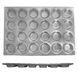 Thunder Group ALKMP024 24 Cup Muffin Pan, 3.5 Oz Each Cup - Champs Restaurant Supply | Wholesale Restaurant Equipment and Supplies