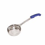 Thunder Group SLLD102P 2 Oz Stainless Steel Perforated Portion Controller with Blue Handle