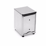 Thunder Group SLNH002 Stainless Steel Standard Fold 3 3/4" X 4 3/8" X 5 3/4" Napkin Dispenser