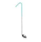 Thunder Group SLOL201 1/2 Oz, One Piece Color Coded Ladle, Teal Handle, S/S