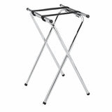 Thunder Group SLTS002 Double Bar Chrome Plated Tray Stand - Champs Restaurant Supply | Wholesale Restaurant Equipment and Supplies