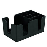 Thunder Group PLBC006 6 Compartment Plastic Bar Caddy