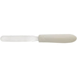 Winco TWPS-9 9-1/2" Blade Bakery Spatulas with Whie Ergonomic Plastic Handle - Champs Restaurant Supply | Wholesale Restaurant Equipment and Supplies