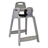 Koala Kare KB833-01 Gray Assembled Recycled Plastic High Chair