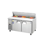 Everest EPWR2 60" Standard Top Sandwich Prep Table (Side Mount) - Champs Restaurant Supply | Wholesale Restaurant Equipment and Supplies
