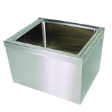 BK Resources BKMS-1620-6 Stainless Steel Mop Sink