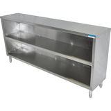 BK Resources BKDC-1848 48" x 18" Stainless Steel Dish Cabinet