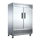 Dukers D55F Bottom Mount Double Door Freezer
