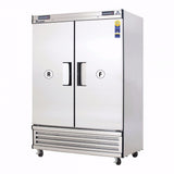 Everest EBRF2 Two Section Solid Door Upright Reach-In Dual Temp Refrigerator/Freezer Combo