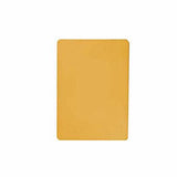 Thunder Group PLCB181205YW 18" X 12" X 1/2" Yellow Rectangular Polyethylene Cutting Board - Champs Restaurant Supply | Wholesale Restaurant Equipment and Supplies