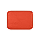 Thunder Group PLFFT1216RD 12" X 16 1/4", Fast Food Tray, Rectangular, Plastic, Red, - Champs Restaurant Supply | Wholesale Restaurant Equipment and Supplies