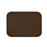 Thunder Group PLFFT1418BR 14" X 17 3/4", Fast Food Tray, Rectangular, Plastic, Brown, - Champs Restaurant Supply | Wholesale Restaurant Equipment and Supplies