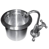 HS-DSROG Drop-In Round Dipperwell Sink w/ NO LEAD Faucet - Champs Restaurant Supply | Wholesale Restaurant Equipment and Supplies