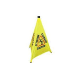 Thunder Group PLFCS332 31" Pop-Up Safety Cone With Storage Tube - Champs Restaurant Supply | Wholesale Restaurant Equipment and Supplies
