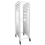 Thunder Group ALSPR020 1/4" X 26" X 69 1/4" 20-TIER PAN RACK W/ 4 X CASTERS - Champs Restaurant Supply | Wholesale Restaurant Equipment and Supplies