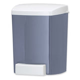 San Jamar S30TBL 30 oz. Bulk Soap Dispenser - Arctic Blue