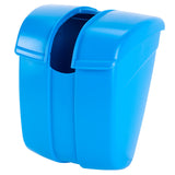 San Jamar SI2000 Saf-T-Ice Scoop Caddy - Blue - Champs Restaurant Supply | Wholesale Restaurant Equipment and Supplies