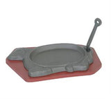 Thunder Group IRBB002 Cast Iron Steak Board, 3 Pieces Set - Champs Restaurant Supply | Wholesale Restaurant Equipment and Supplies