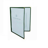 Thunder Group PLMENU-2GR Double Fold Menu Cover, 8 1/2" X 11" Green