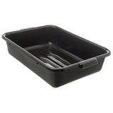 Thunder Group PLBT005B 5" Black Bus Box with Reinforced Handle - Champs Restaurant Supply | Wholesale Restaurant Equipment and Supplies