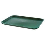 Thunder Group PLFFT1216GR 12" X 16 1/4", Fast Food Tray, Rectangular, Plastic, Green, - Champs Restaurant Supply | Wholesale Restaurant Equipment and Supplies