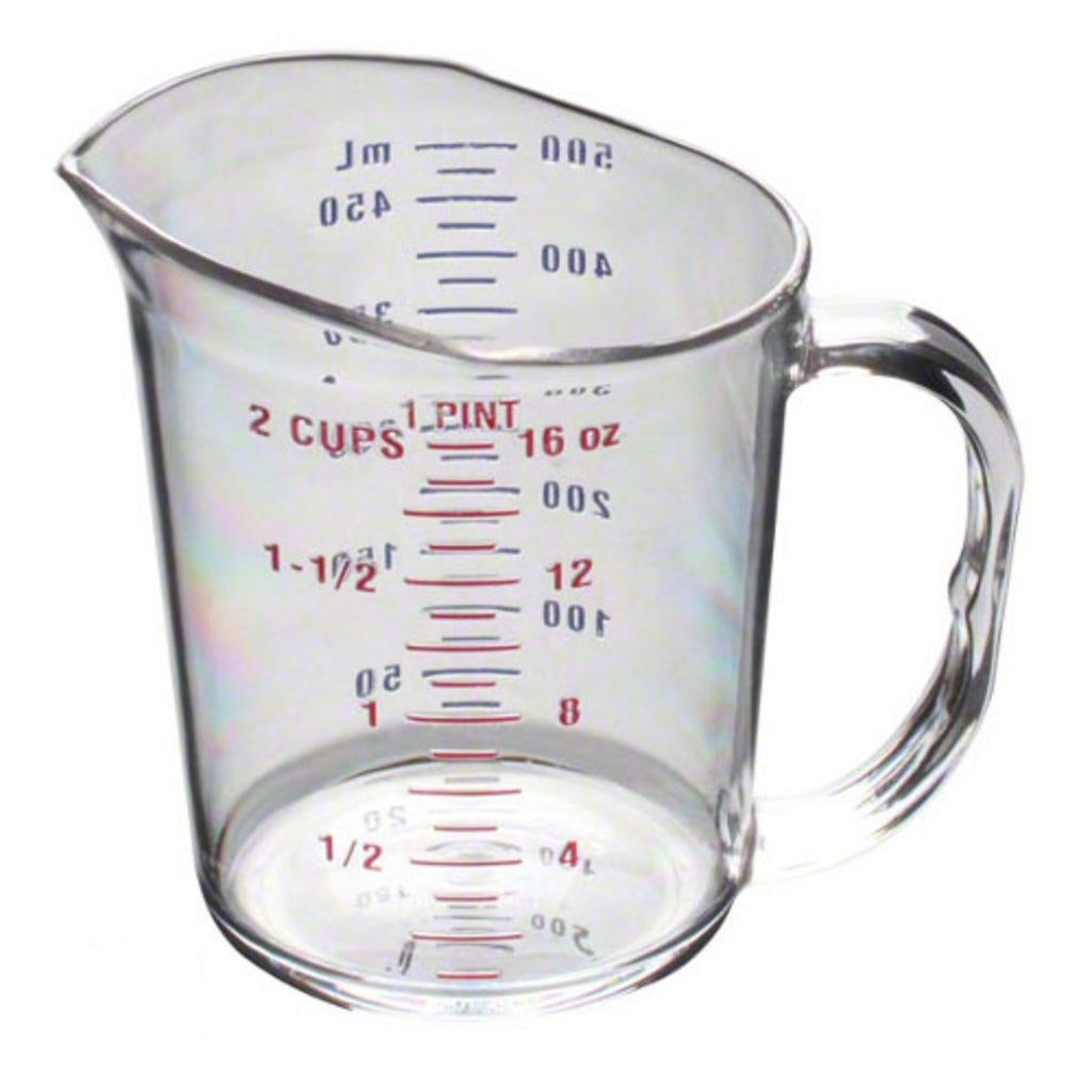 Thunder Group ALKAM005 1/2 qt Liquid Measuring Cup, Aluminum