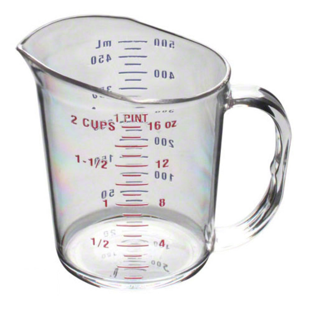 Glass Measuring Cup Easy to Read Kitchen Accesssories Graduated Beaker for  Kitchen Baking Restaurant