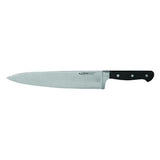 Winco KFP-100 10" Chef Knife with Rivited Black Handle - Champs Restaurant Supply | Wholesale Restaurant Equipment and Supplies