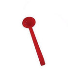 Thunder Group PLOP010RD 10 1/2" Red Polycarbonate 3/4 Oz One Piece Ladle